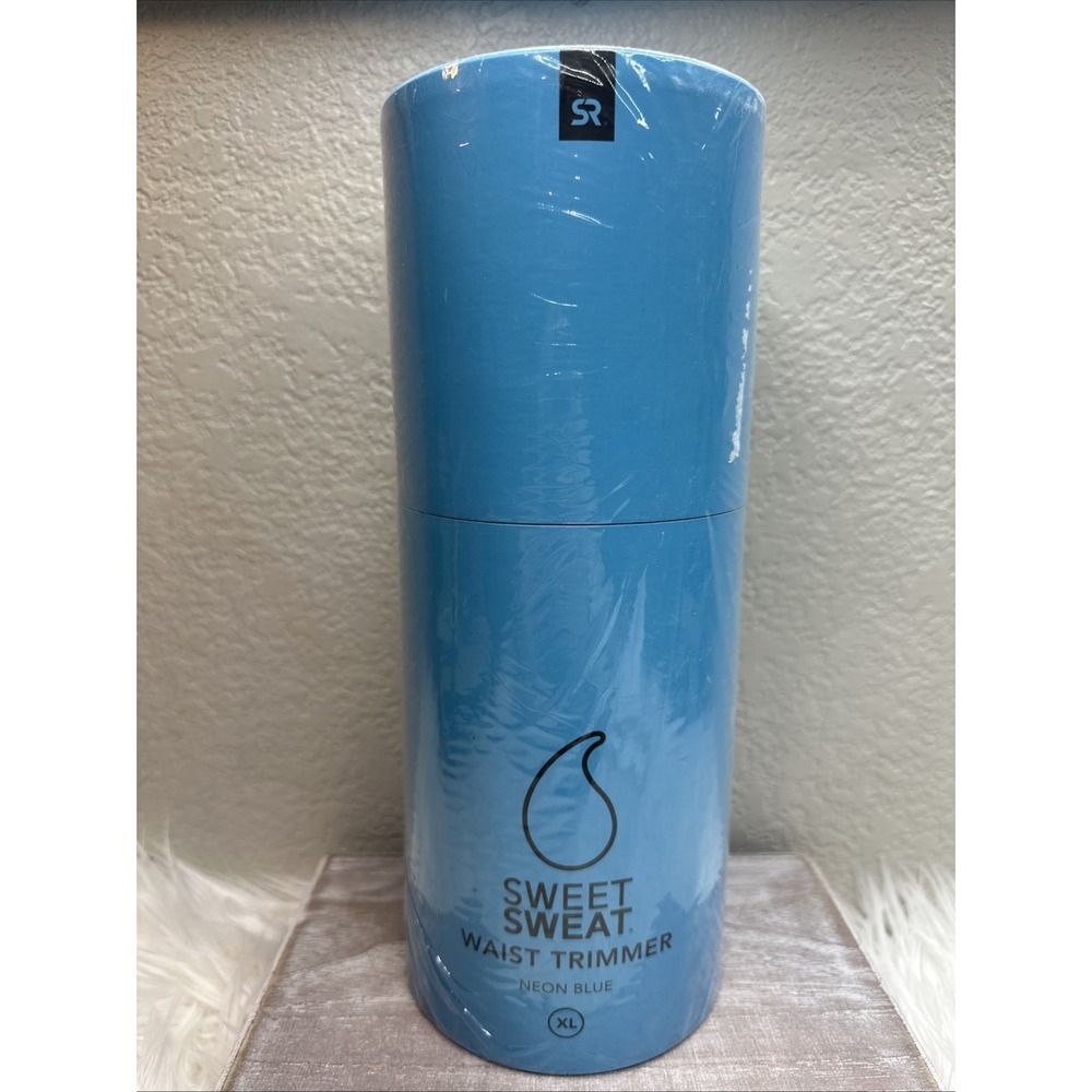 $28 🌙 Sweet Sweat Waist‎ Trimmer Men & Women NEON BLUE XL SEALED
